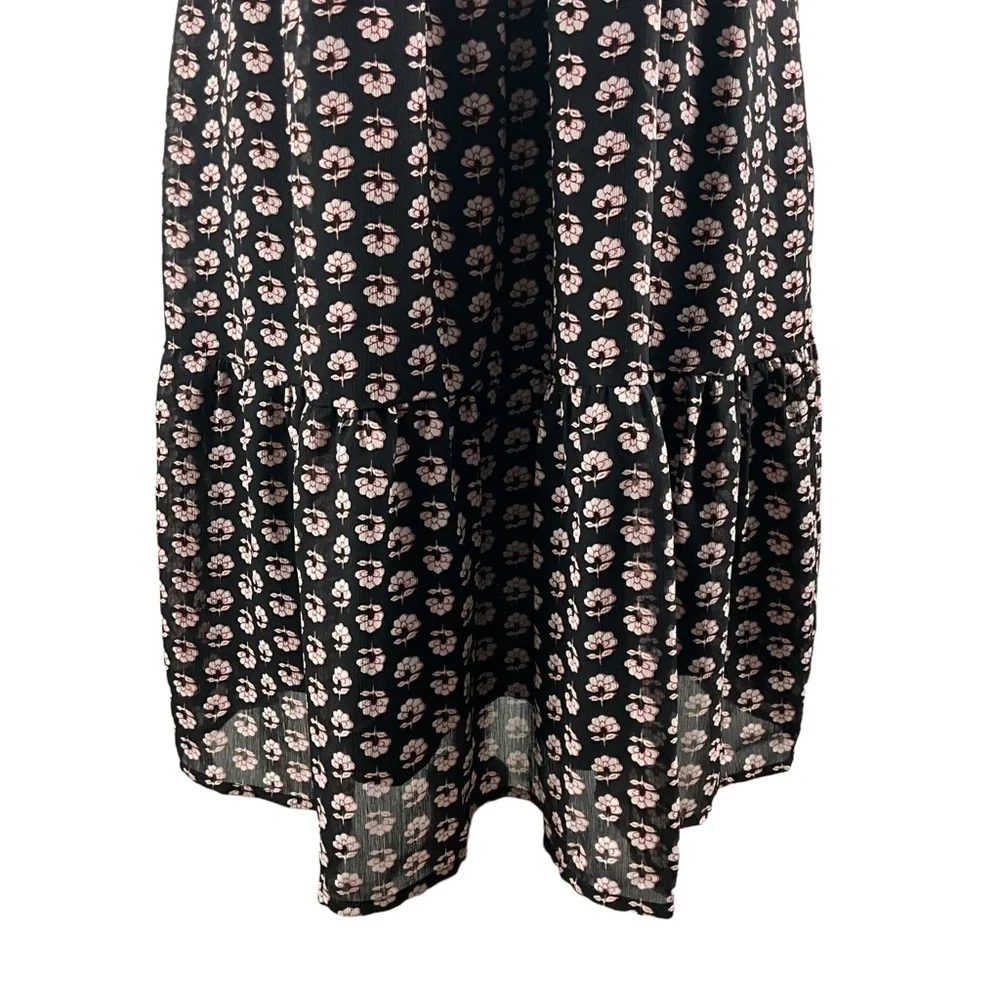 J.Crew Ruffle V Neck‎ Floral Cap Sleeve Dress NWT